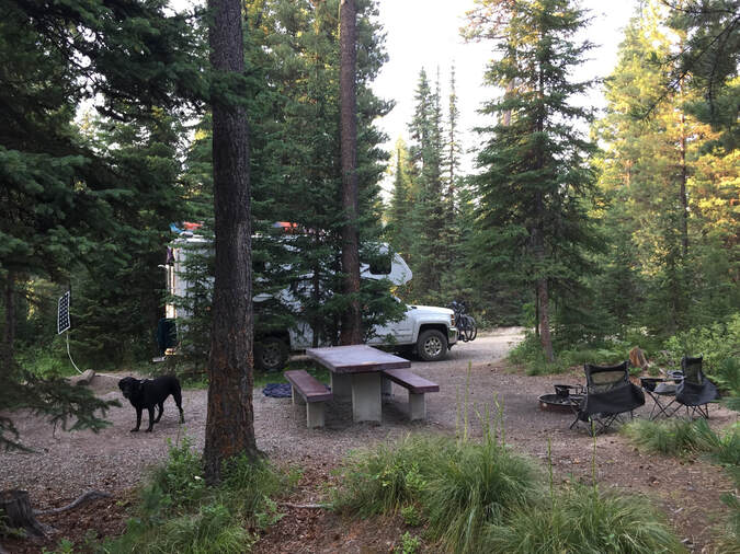 Emery Bay Campground Hungry Horse Reservoir Site 9